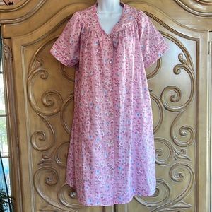Casual Nights pink house coat